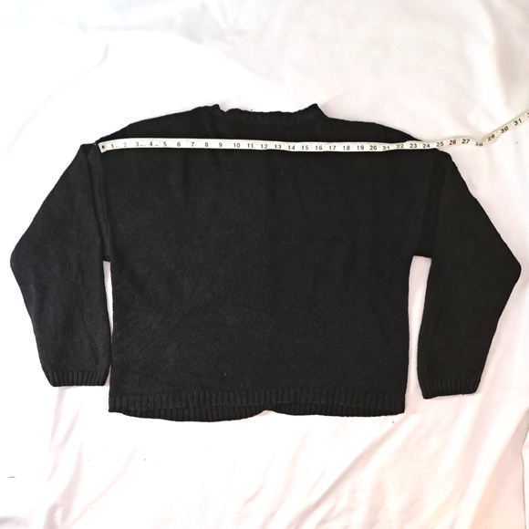 TIARA INTERNATIONAL Vintage 1999 Happy New Year 2000 Millennium Cardigan Sweater - Picture 5 of 14